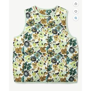 Free Assembly Girls Print‎ Packable Vest, Sz 14/16 XL